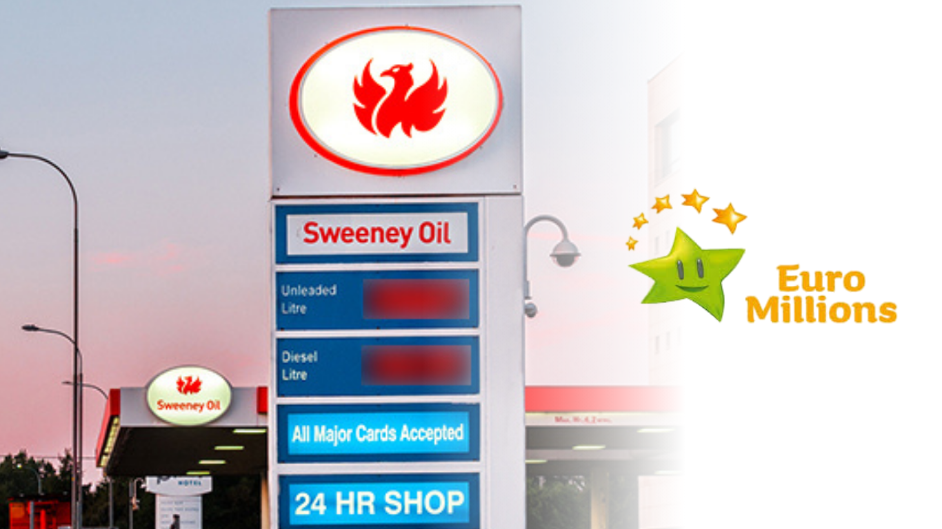 EuroMillions Player Scoops €500,000 in Sweeney Oil Service Station
